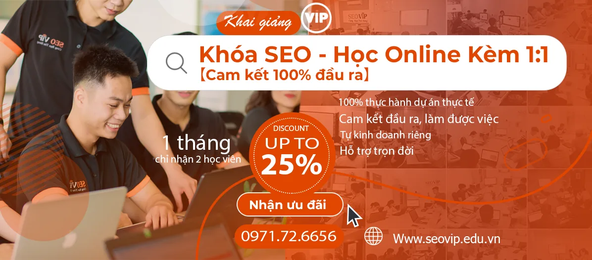 Đào tạo SEO - SEOViP Academy  Đào tạo SEO - SEOViP Academy