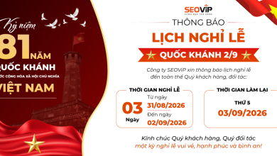 THÔNG BÁO LỊCH NGHỈ LỄ QUỐC KHÁNH 2/9